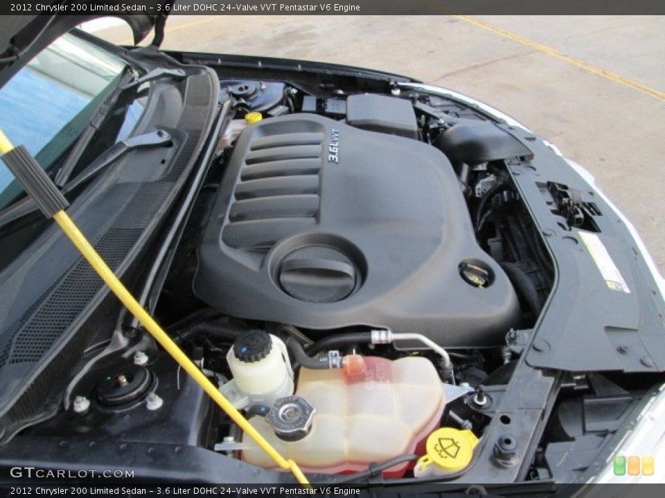 3.6 Liter DOHC 24-Valve VVT Pentastar V6 Engine for the 2012 Chrysler 200 #75854656