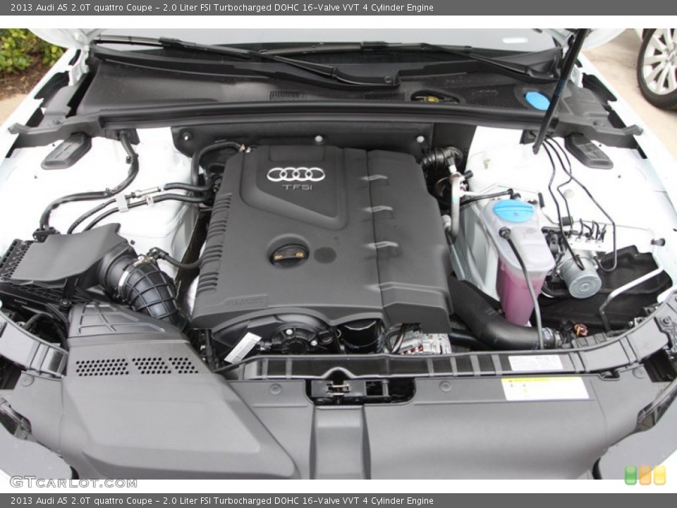 2.0 Liter FSI Turbocharged DOHC 16-Valve VVT 4 Cylinder Engine for the 2013 Audi A5 #75855556