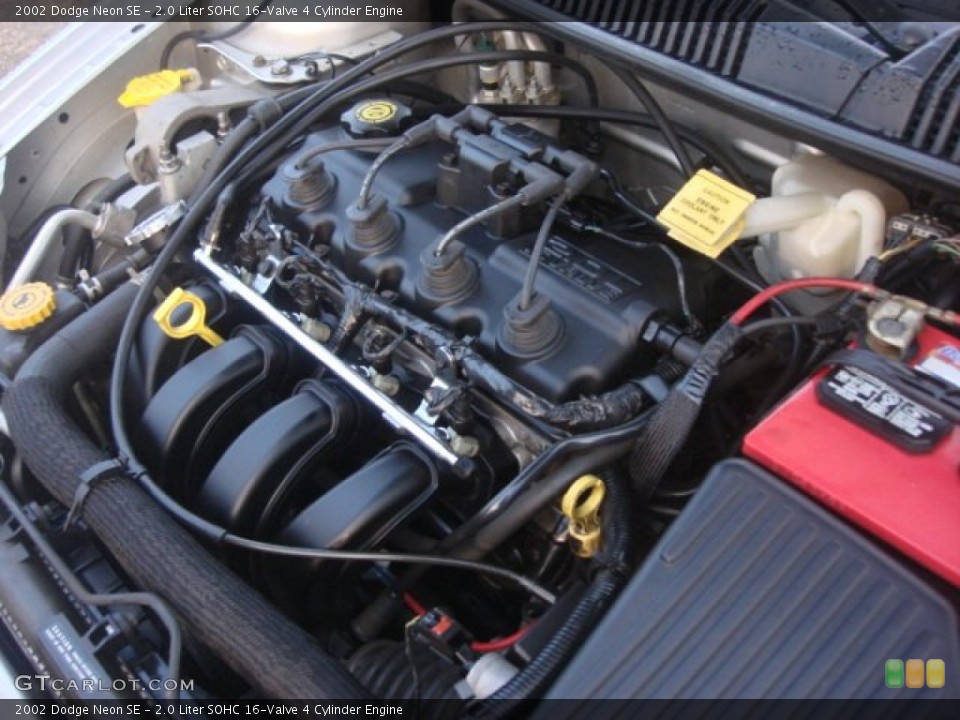 2.0 Liter SOHC 16-Valve 4 Cylinder Engine for the 2002 Dodge Neon #75860500