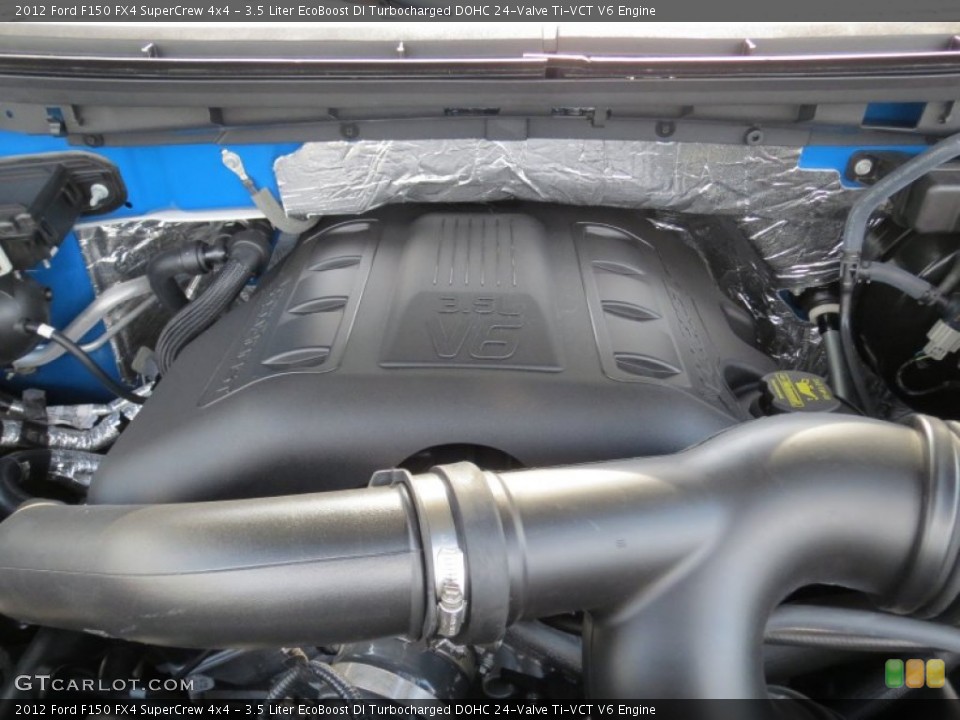 3.5 Liter EcoBoost DI Turbocharged DOHC 24-Valve Ti-VCT V6 Engine for the 2012 Ford F150 #75876305