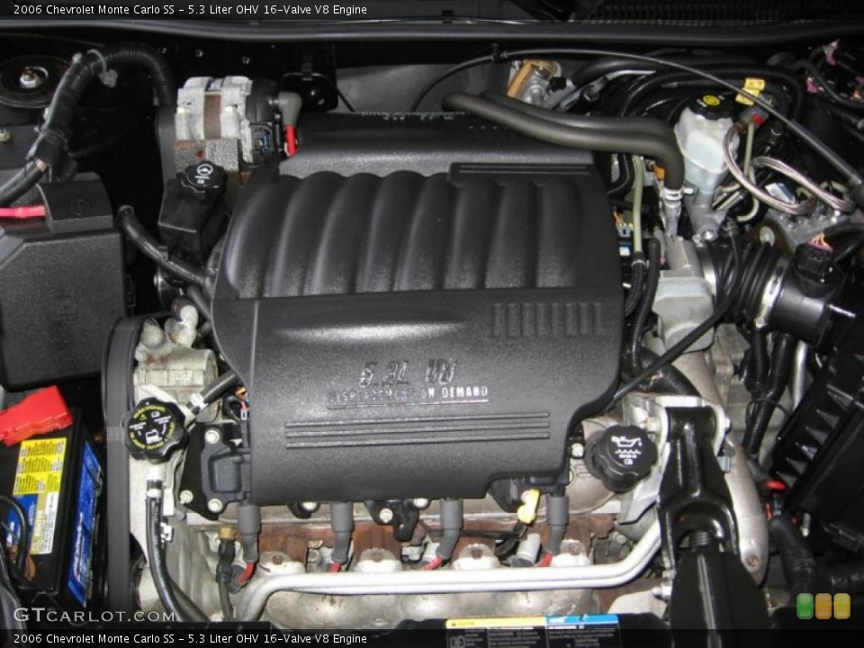 5.3 Liter OHV 16-Valve V8 Engine for the 2006 Chevrolet Monte Carlo #75882403
