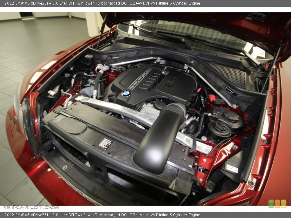 3.0 Liter DFI TwinPower Turbocharged DOHC 24-Valve VVT Inline 6 Cylinder Engine for the 2012 BMW X6 #75893973