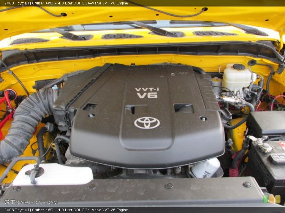4.0 Liter DOHC 24-Valve VVT V6 Engine for the 2008 Toyota FJ Cruiser #75901898