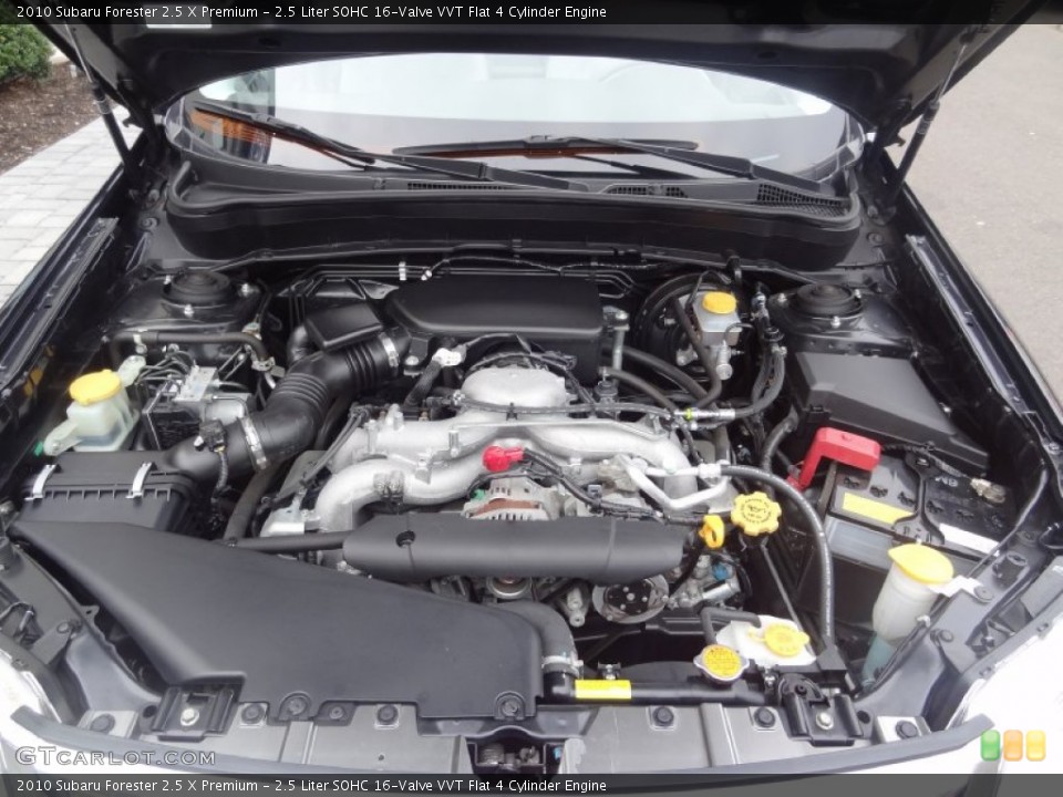 2.5 Liter SOHC 16-Valve VVT Flat 4 Cylinder Engine for the 2010 Subaru Forester #75902438