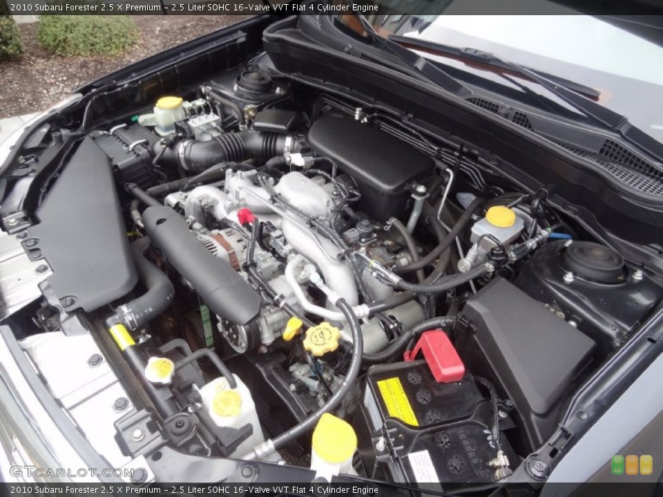 2.5 Liter SOHC 16-Valve VVT Flat 4 Cylinder Engine for the 2010 Subaru Forester #75902456
