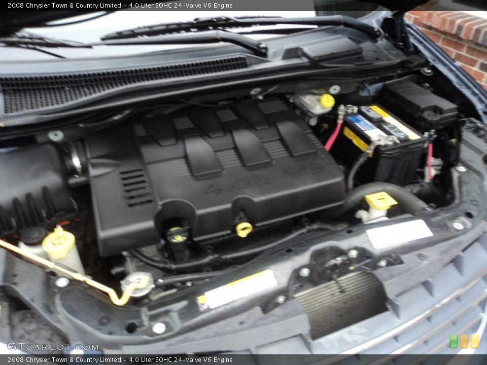 4.0 Liter SOHC 24-Valve V6 Engine for the 2008 Chrysler Town & Country #75908236