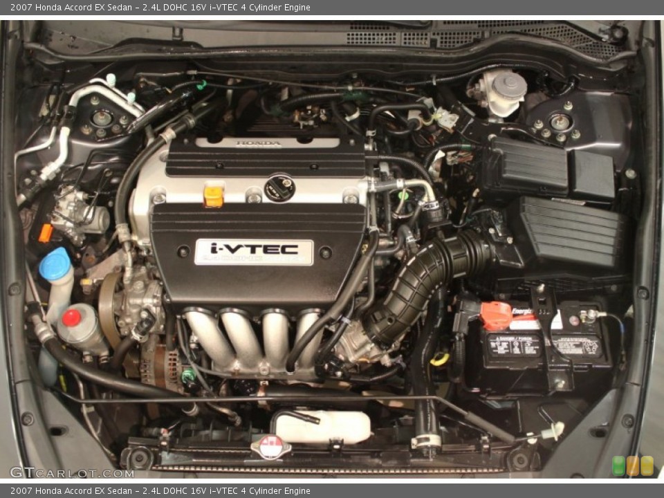 2.4L DOHC 16V i-VTEC 4 Cylinder Engine for the 2007 Honda Accord #75910568