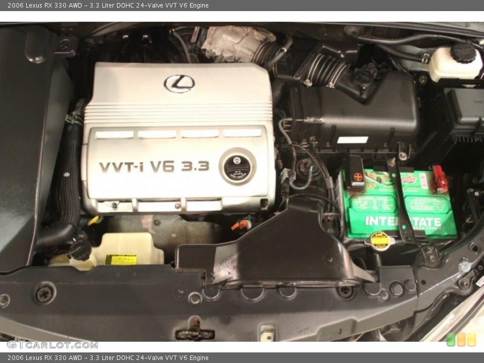 3.3 Liter DOHC 24-Valve VVT V6 Engine for the 2006 Lexus RX #75912266