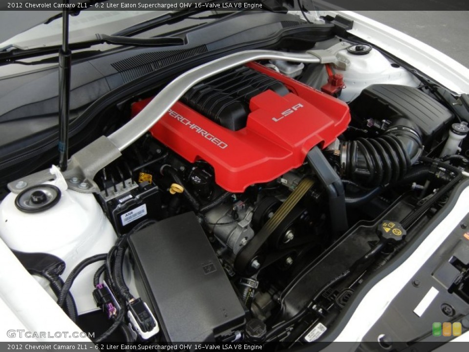 6.2 Liter Eaton Supercharged OHV 16-Valve LSA V8 Engine for the 2012 Chevrolet Camaro #75912659