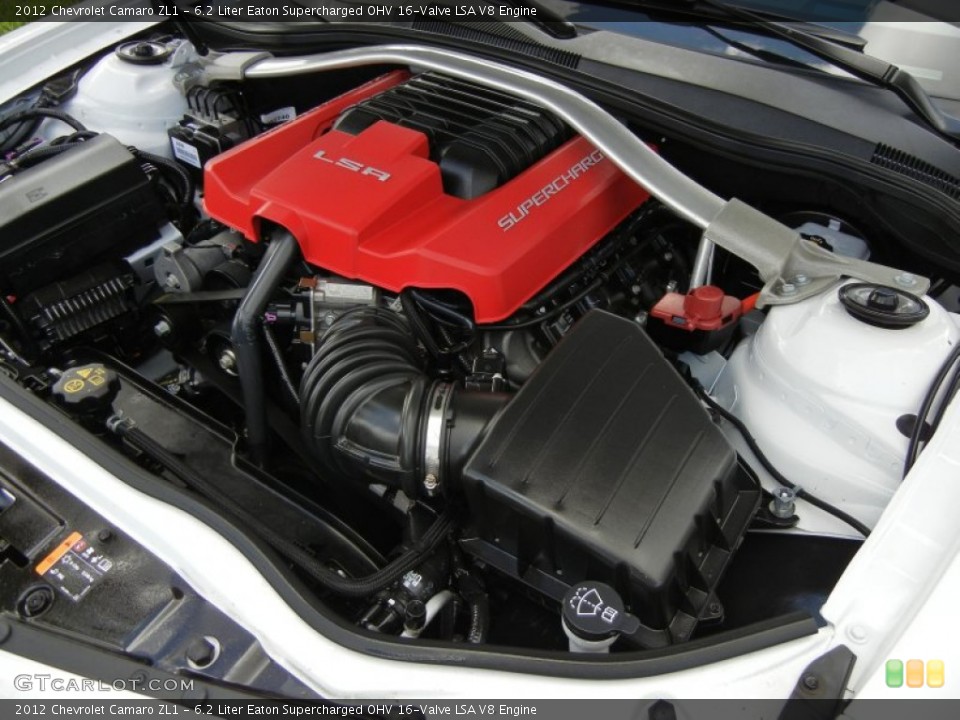 6.2 Liter Eaton Supercharged OHV 16-Valve LSA V8 Engine for the 2012 Chevrolet Camaro #75912677