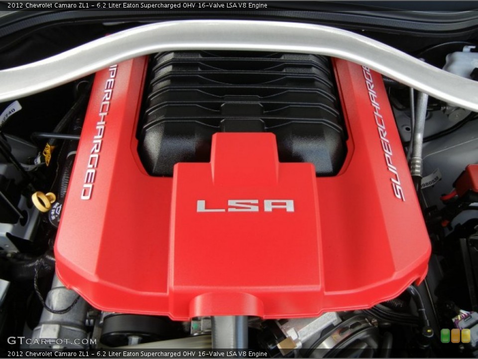 6.2 Liter Eaton Supercharged OHV 16-Valve LSA V8 Engine for the 2012 Chevrolet Camaro #75912692