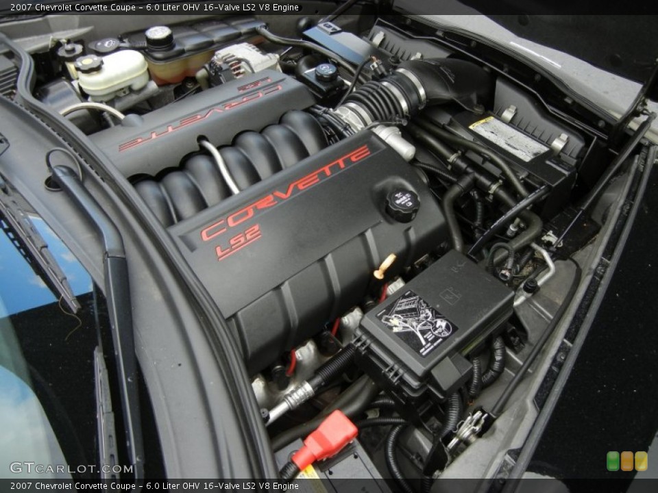 6.0 Liter OHV 16-Valve LS2 V8 Engine for the 2007 Chevrolet Corvette #75913572