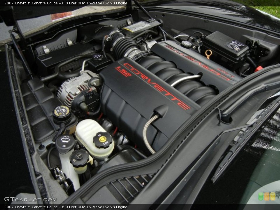 6.0 Liter OHV 16-Valve LS2 V8 Engine for the 2007 Chevrolet Corvette #75913586
