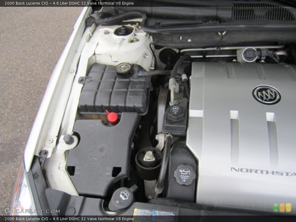 4.6 Liter DOHC 32 Valve Northstar V8 Engine for the 2006 Buick Lucerne #75916056