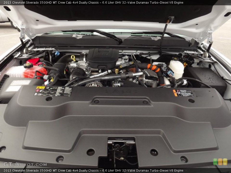 6.6 Liter OHV 32-Valve Duramax Turbo-Diesel V8 Engine for the 2013 Chevrolet Silverado 3500HD #75916529