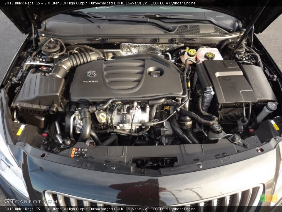 2.0 Liter SIDI High Output Turbocharged DOHC 16-Valve VVT ECOTEC 4 Cylinder Engine for the 2013 Buick Regal #75918857