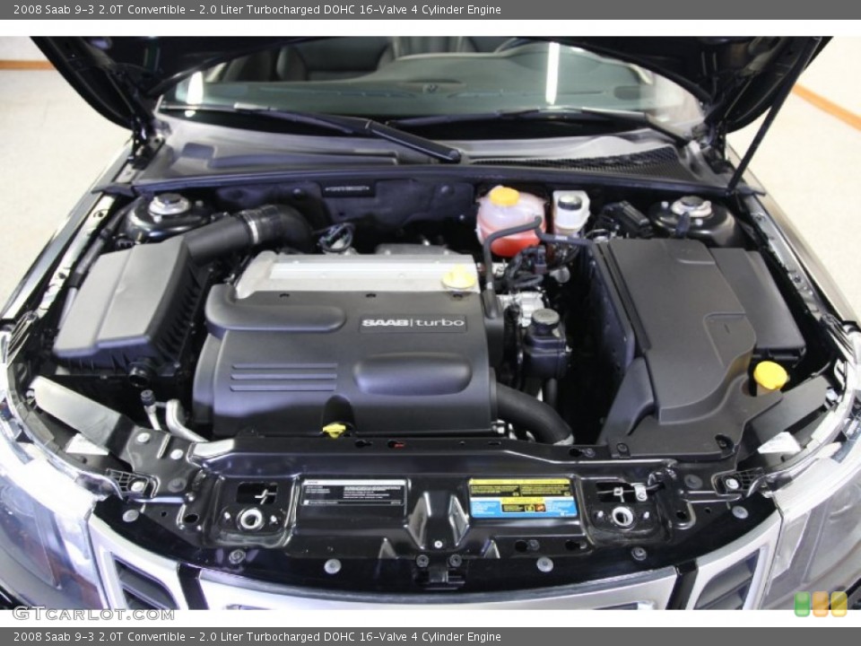 2.0 Liter Turbocharged DOHC 16-Valve 4 Cylinder Engine for the 2008 Saab 9-3 #75926247