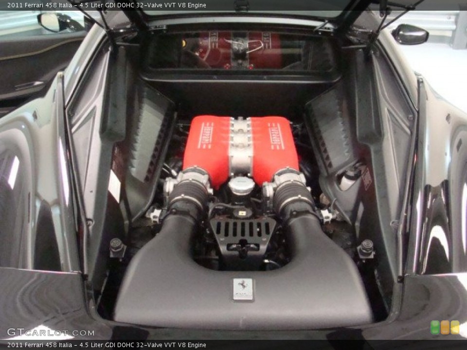 4.5 Liter GDI DOHC 32-Valve VVT V8 Engine for the 2011 Ferrari 458 #75940081