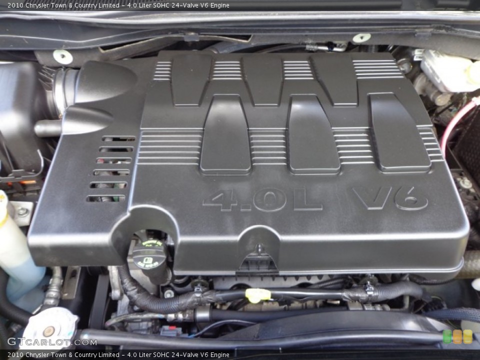 4.0 Liter SOHC 24-Valve V6 Engine for the 2010 Chrysler Town & Country #75943925