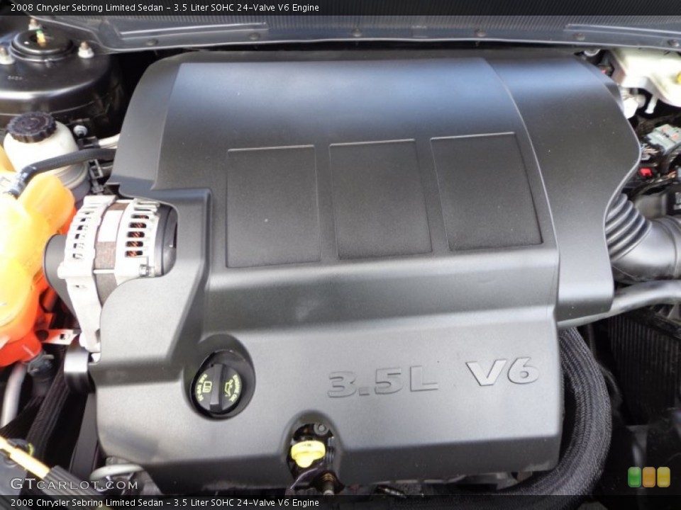 3.5 Liter SOHC 24-Valve V6 Engine for the 2008 Chrysler Sebring #75946334