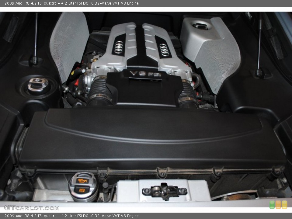 4.2 Liter FSI DOHC 32-Valve VVT V8 Engine for the 2009 Audi R8 #75951188