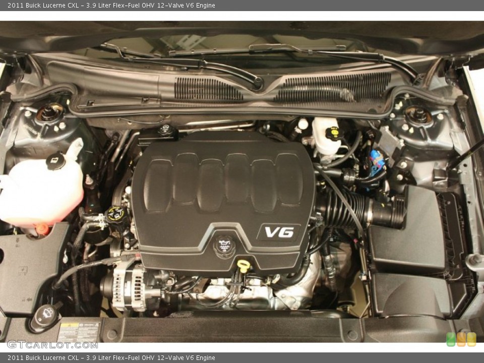 3.9 Liter Flex-Fuel OHV 12-Valve V6 Engine for the 2011 Buick Lucerne #75961040