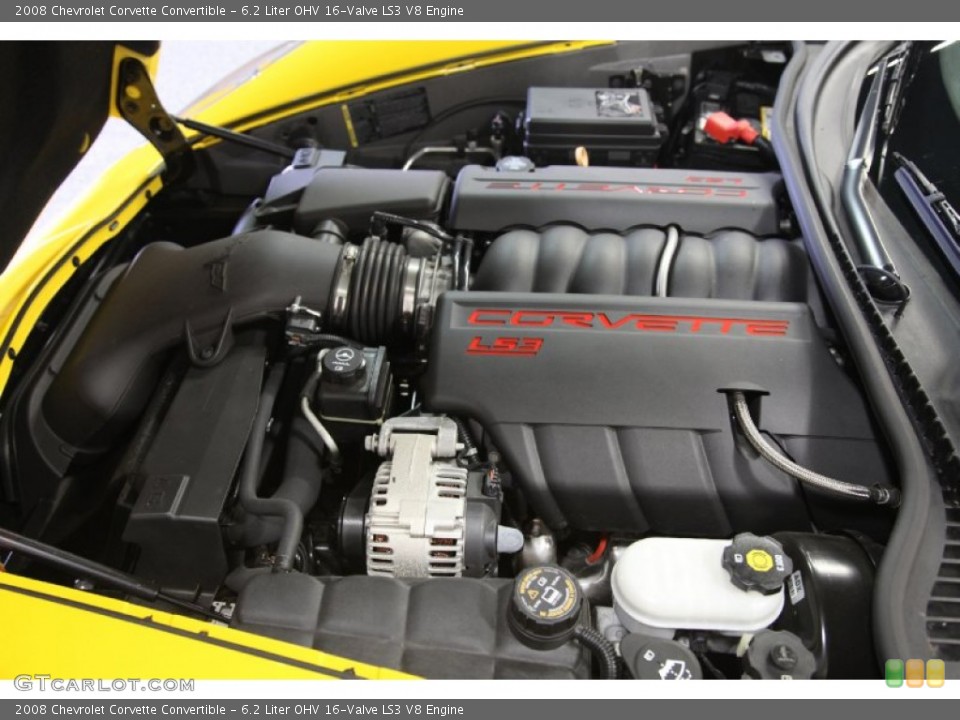 6.2 Liter OHV 16-Valve LS3 V8 Engine for the 2008 Chevrolet Corvette #75970462