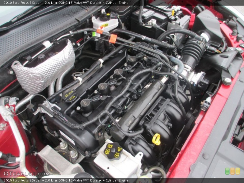 2.0 Liter DOHC 16-Valve VVT Duratec 4 Cylinder 2010 Ford Focus Engine