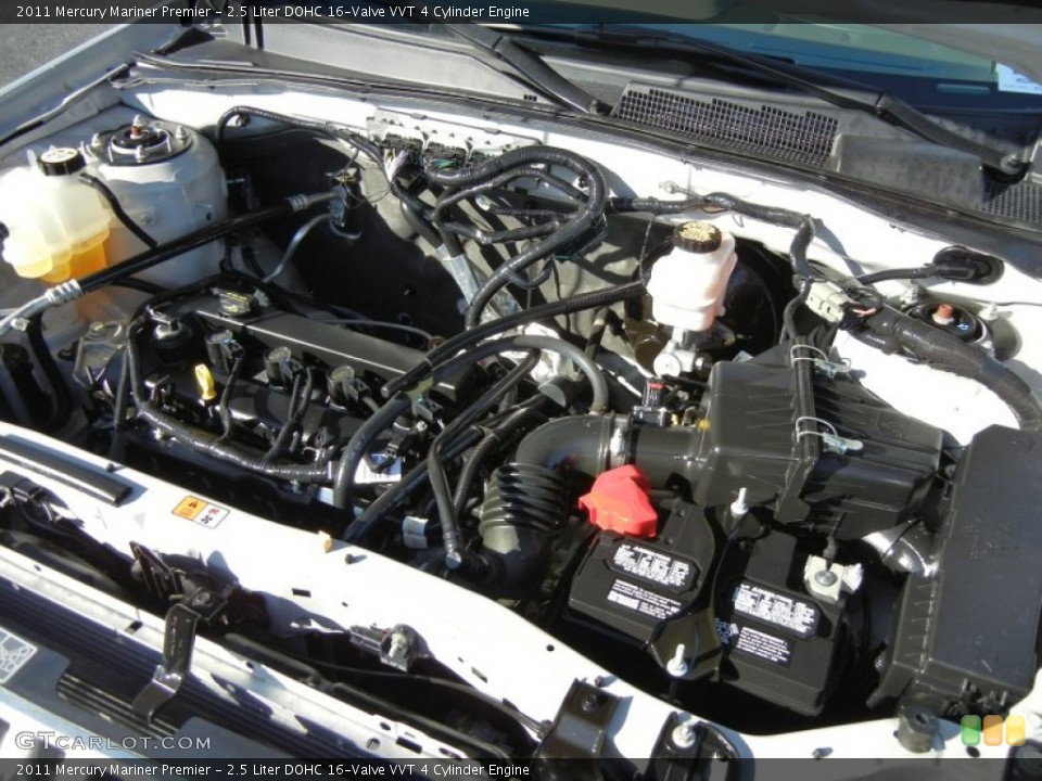 2.5 Liter DOHC 16-Valve VVT 4 Cylinder Engine for the 2011 Mercury Mariner #75980050