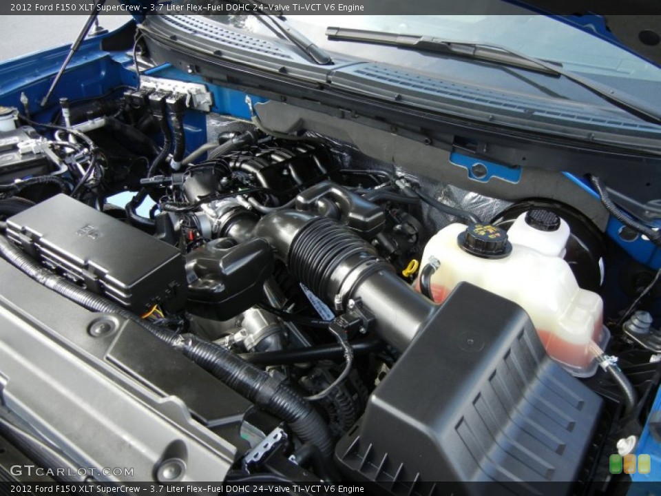 3.7 Liter Flex-Fuel DOHC 24-Valve Ti-VCT V6 Engine for the 2012 Ford F150 #75980500