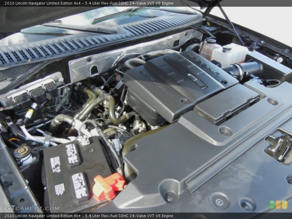 5.4 Liter Flex-Fuel SOHC 24-Valve VVT V8 Engine for the 2010 Lincoln Navigator #75982705