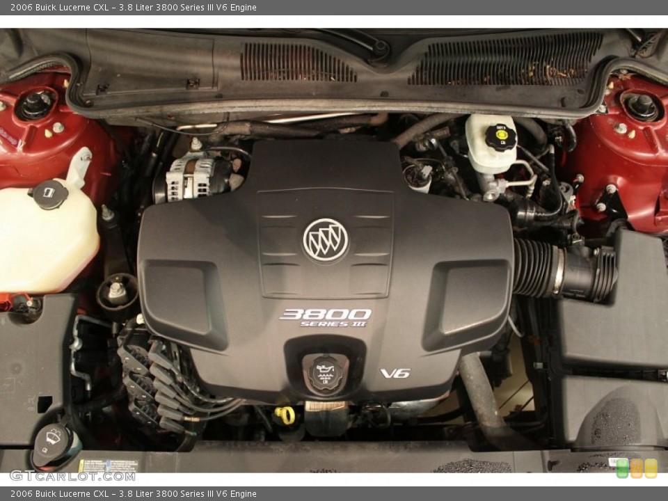 3.8 Liter 3800 Series III V6 Engine for the 2006 Buick Lucerne #75986342