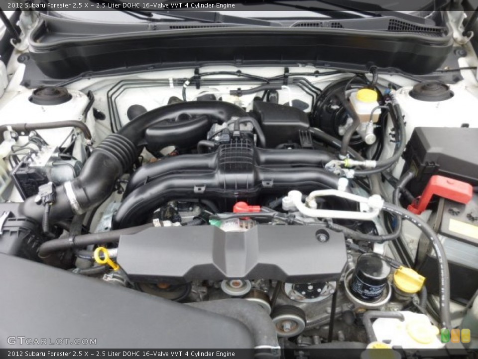 2.5 Liter DOHC 16-Valve VVT 4 Cylinder Engine for the 2012 Subaru Forester #75986944