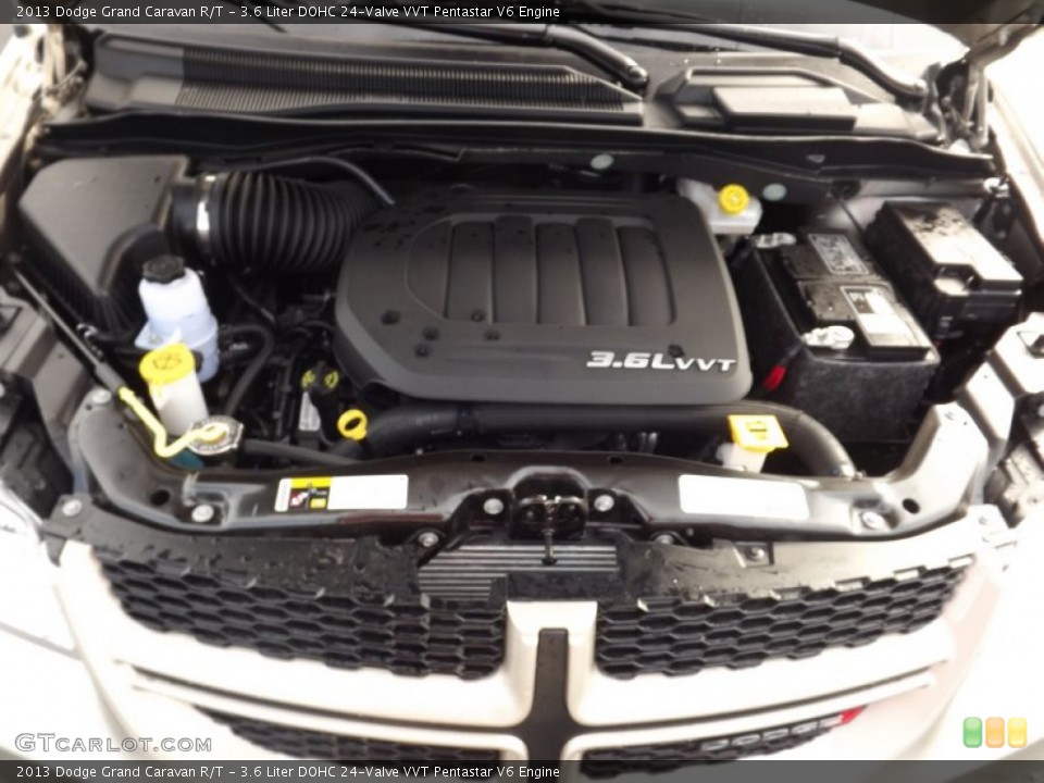 3.6 Liter DOHC 24-Valve VVT Pentastar V6 Engine for the 2013 Dodge Grand Caravan #76002035