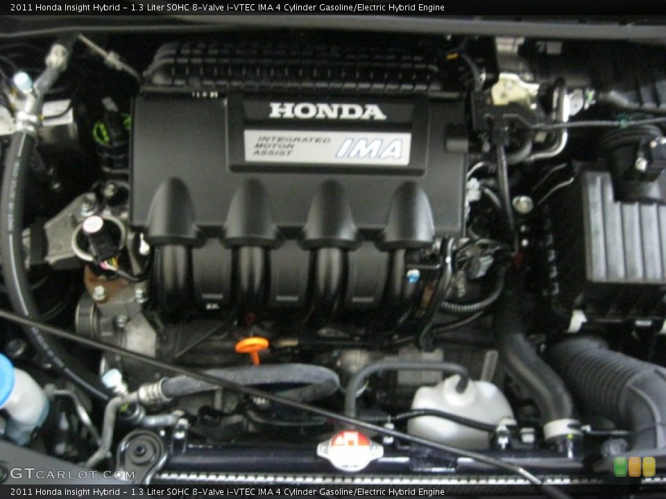 1.3 Liter SOHC 8-Valve i-VTEC IMA 4 Cylinder Gasoline/Electric Hybrid Engine for the 2011 Honda Insight #76002784