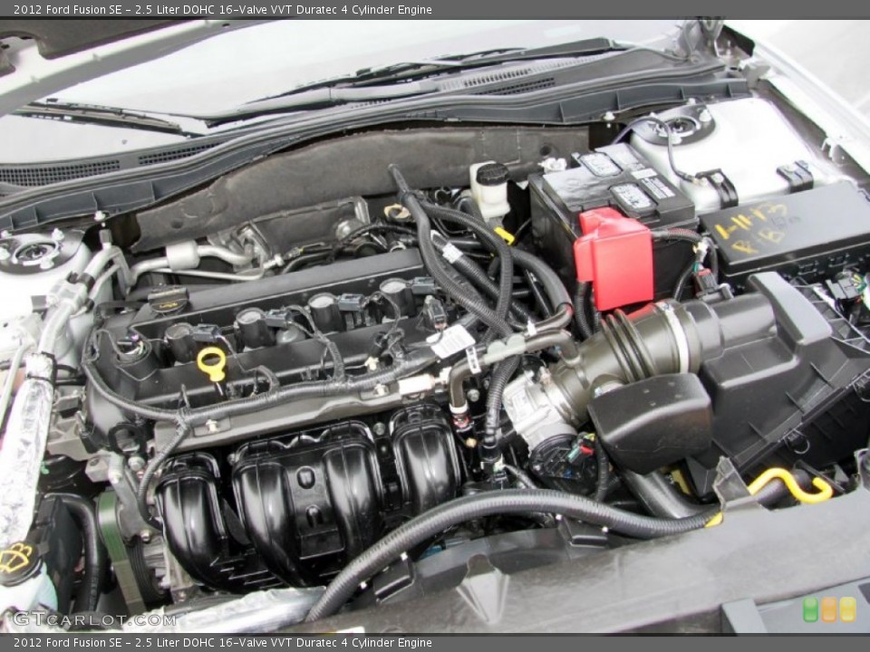 2.5 Liter DOHC 16-Valve VVT Duratec 4 Cylinder Engine for the 2012 Ford Fusion #76004683