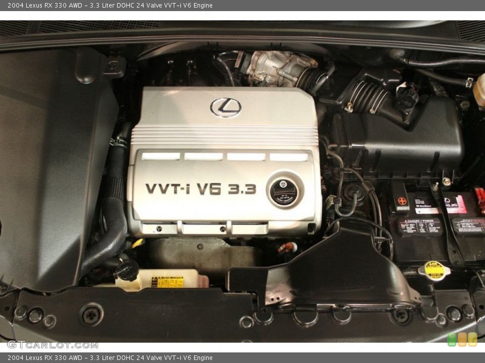 3.3 Liter DOHC 24 Valve VVT-i V6 Engine for the 2004 Lexus RX #76006424