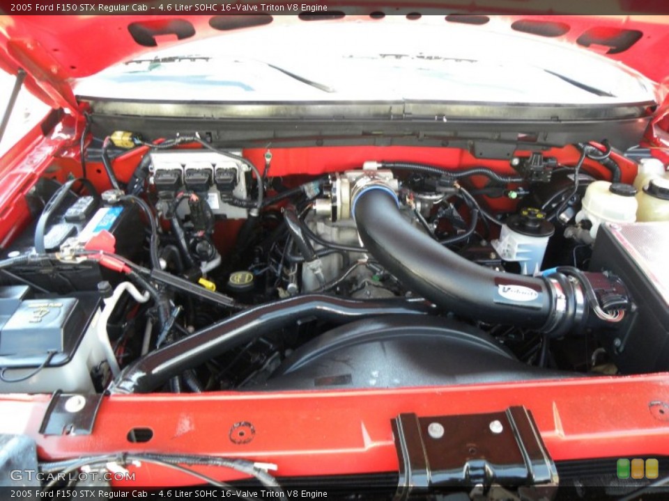 4.6 Liter SOHC 16-Valve Triton V8 2005 Ford F150 Engine