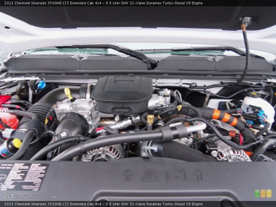 6.6 Liter OHV 32-Valve Duramax Turbo-Diesel V8 Engine for the 2013 Chevrolet Silverado 3500HD #76007617
