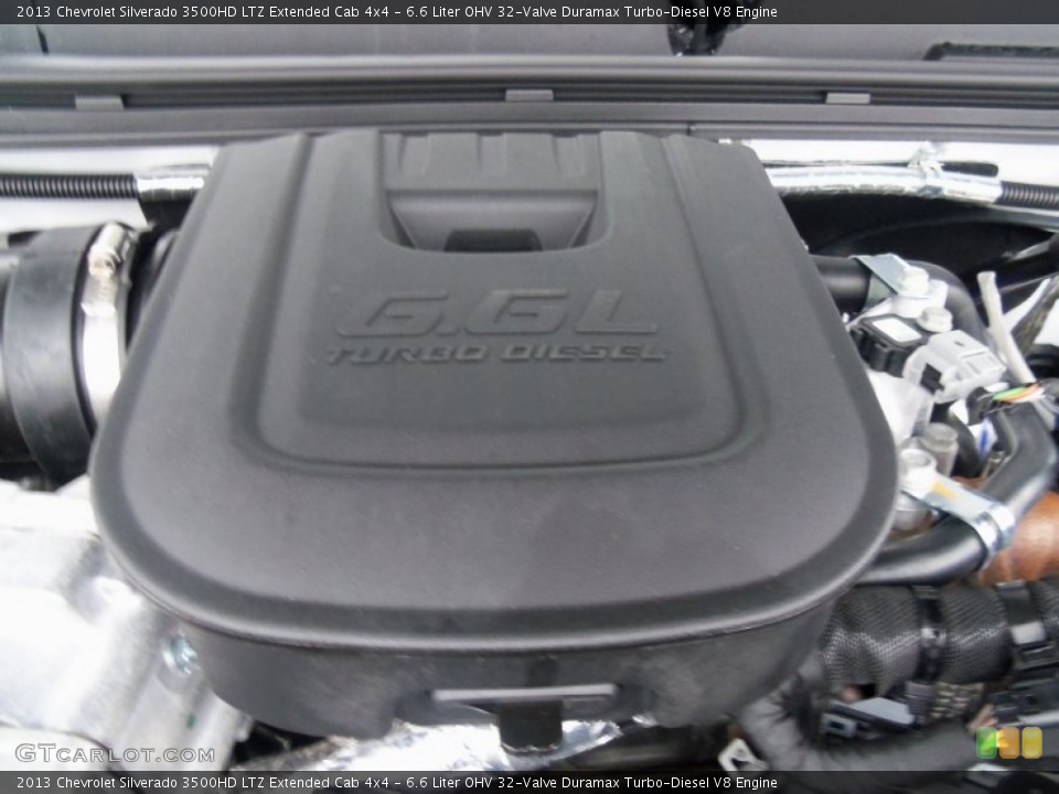 6.6 Liter OHV 32-Valve Duramax Turbo-Diesel V8 Engine for the 2013 Chevrolet Silverado 3500HD #76007634
