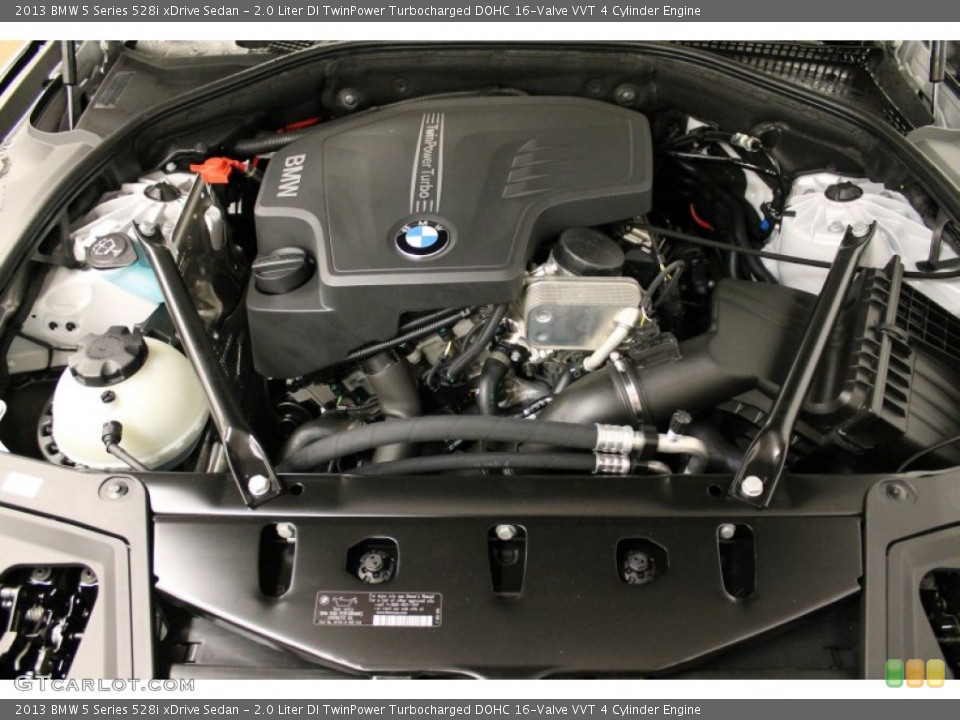 2.0 Liter DI TwinPower Turbocharged DOHC 16-Valve VVT 4 Cylinder Engine for the 2013 BMW 5 Series #76009203