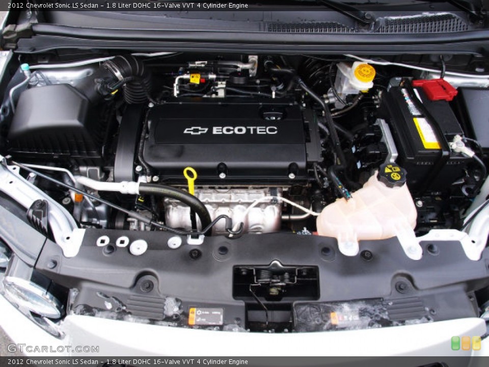 1.8 Liter DOHC 16-Valve VVT 4 Cylinder Engine for the 2012 Chevrolet Sonic #76012263