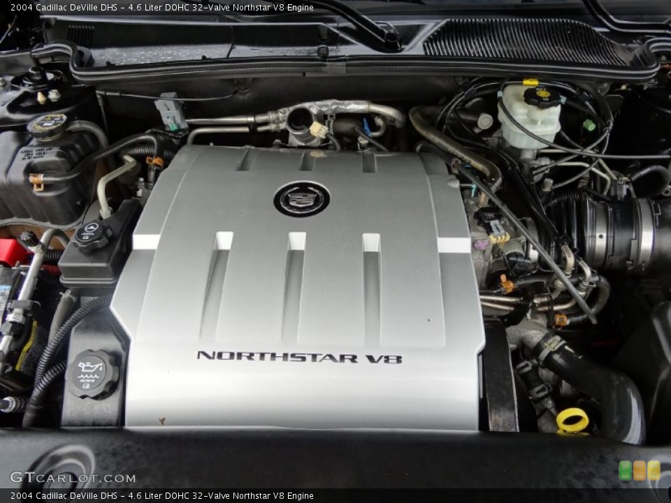 4.6 Liter DOHC 32-Valve Northstar V8 2004 Cadillac DeVille Engine