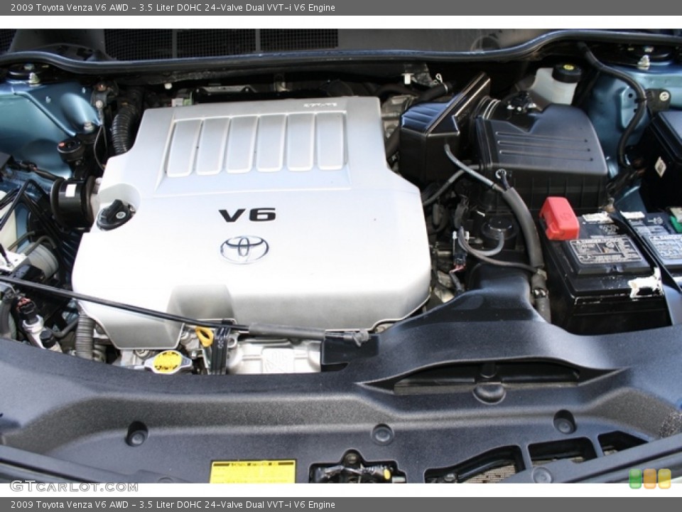 3.5 Liter DOHC 24-Valve Dual VVT-i V6 Engine for the 2009 Toyota Venza #76022650