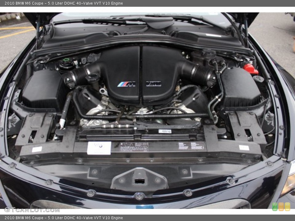 5.0 Liter DOHC 40-Valve VVT V10 Engine for the 2010 BMW M6 #76024241