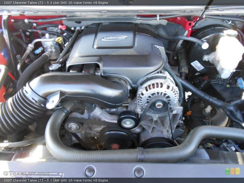 5.3 Liter OHV 16-Valve Vortec V8 Engine for the 2007 Chevrolet Tahoe #76028355