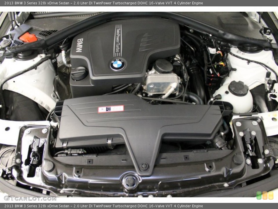 2.0 Liter DI TwinPower Turbocharged DOHC 16-Valve VVT 4 Cylinder Engine for the 2013 BMW 3 Series #76030362