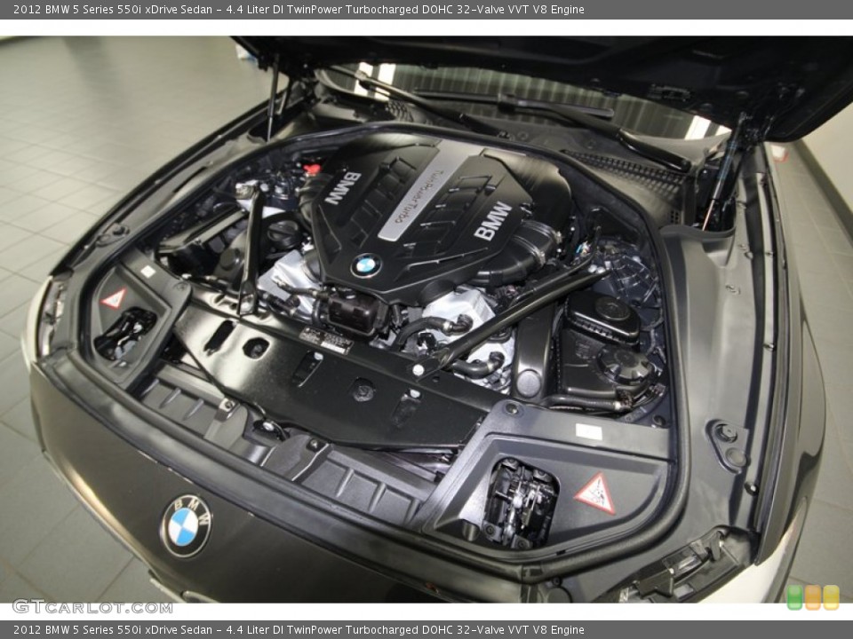 4.4 Liter DI TwinPower Turbocharged DOHC 32-Valve VVT V8 Engine for the 2012 BMW 5 Series #76037709