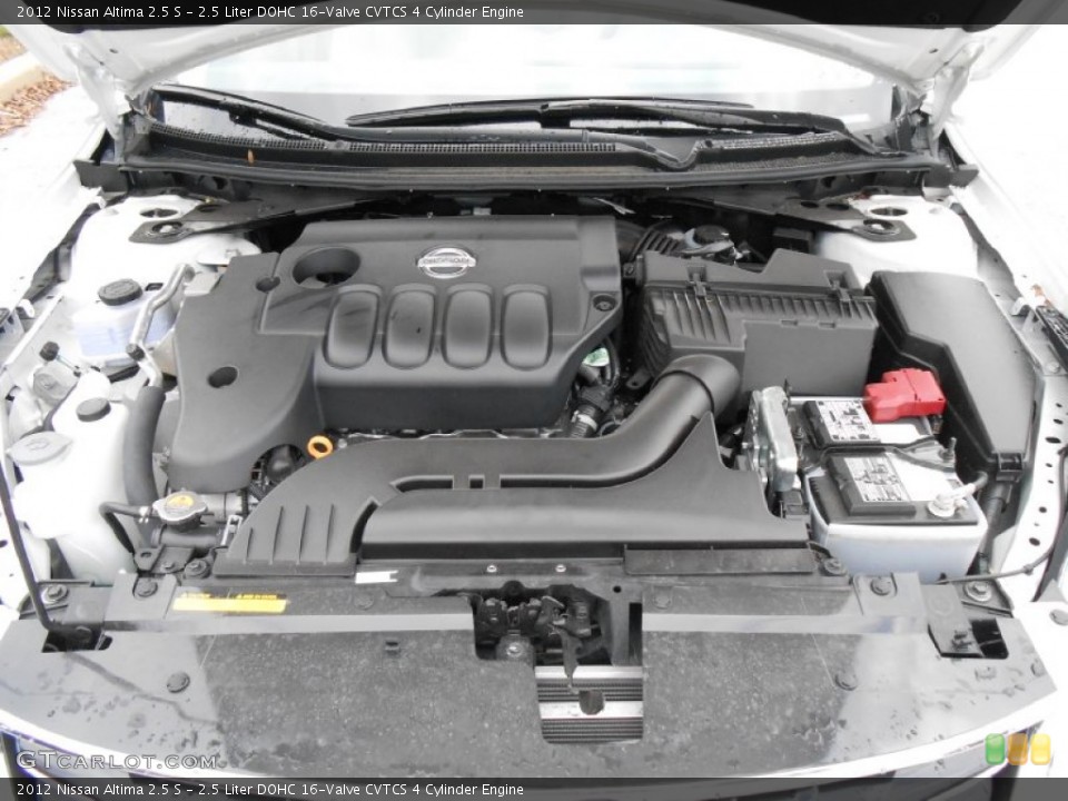 2.5 Liter DOHC 16-Valve CVTCS 4 Cylinder Engine for the 2012 Nissan Altima #76039392