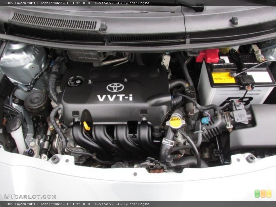 1.5 Liter DOHC 16-Valve VVT-i 4 Cylinder Engine for the 2009 Toyota Yaris #76041135